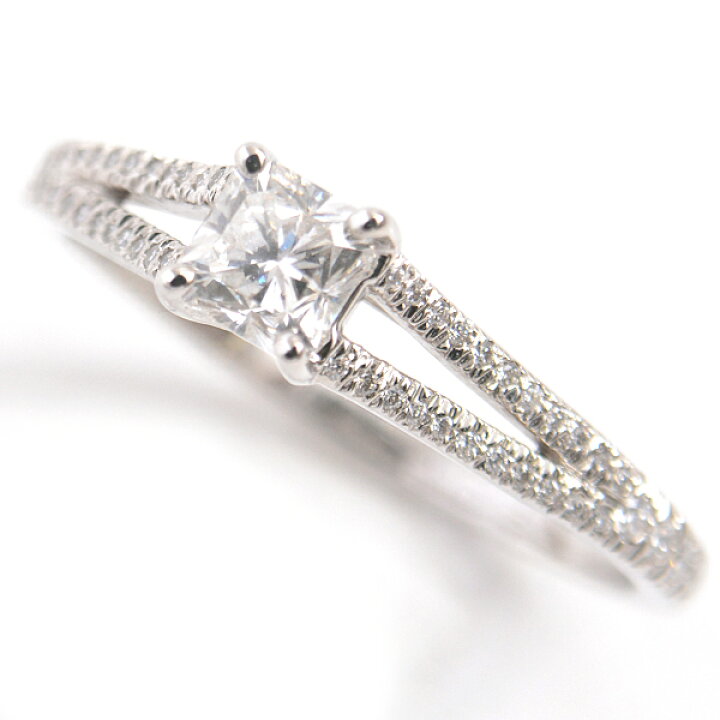 ティファニー ルシダ ダイヤ 0.5ct F VS1 Pt リング 指輪 10号 