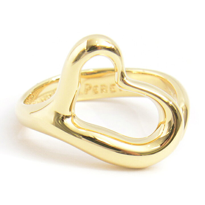 楽天市場】ティファニー 指輪 レディース オープンハート リング 9.5号  