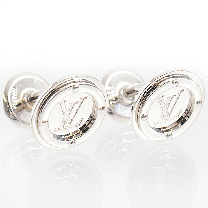 楽天市場】ルイヴィトン カフス メンズ カフリンクス LV サークル 固定  