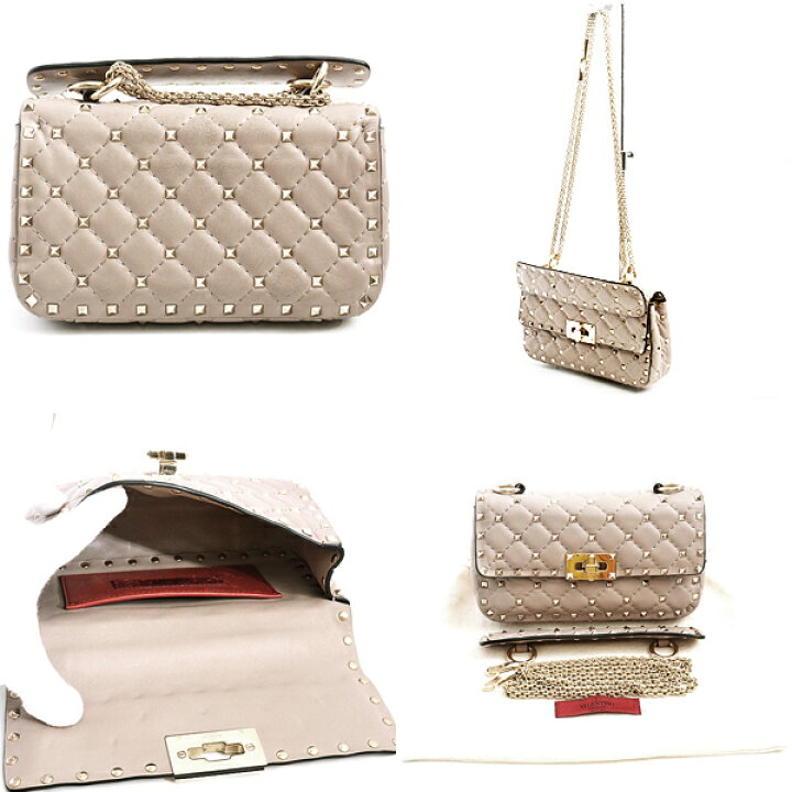 楽天市場】ヴァレンティノ バッグ レディース ロックスタッズ スパイク  