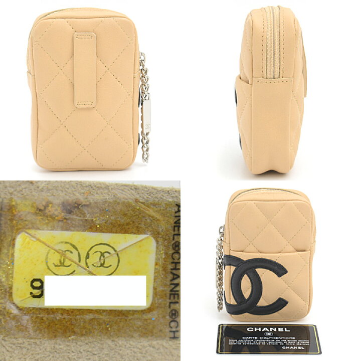 楽天市場】シャネル 小物 レディース カンボンライン ミニポーチ 小物  
