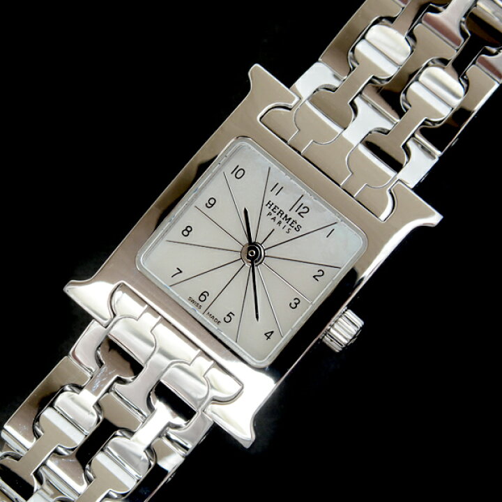 楽天市場】エルメス 腕時計 レディース Hウォッチ ミニ シェル文字盤  
