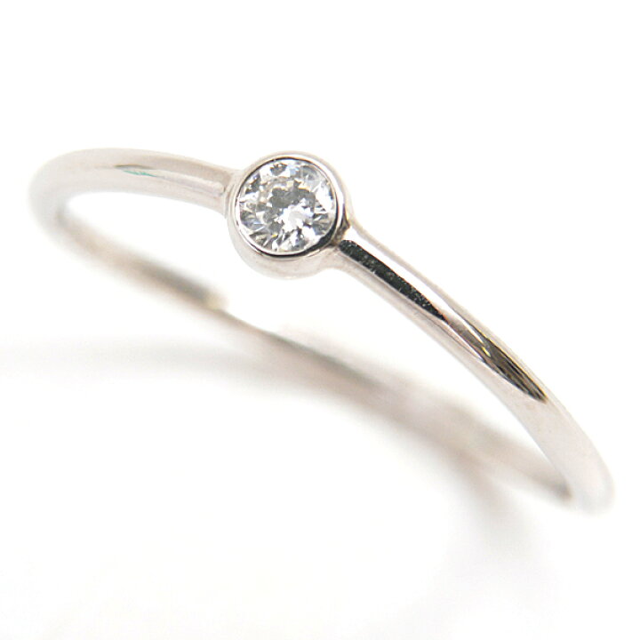 楽天市場】ティファニー 指輪 レディース ウェーブシングル ロウ 1P  