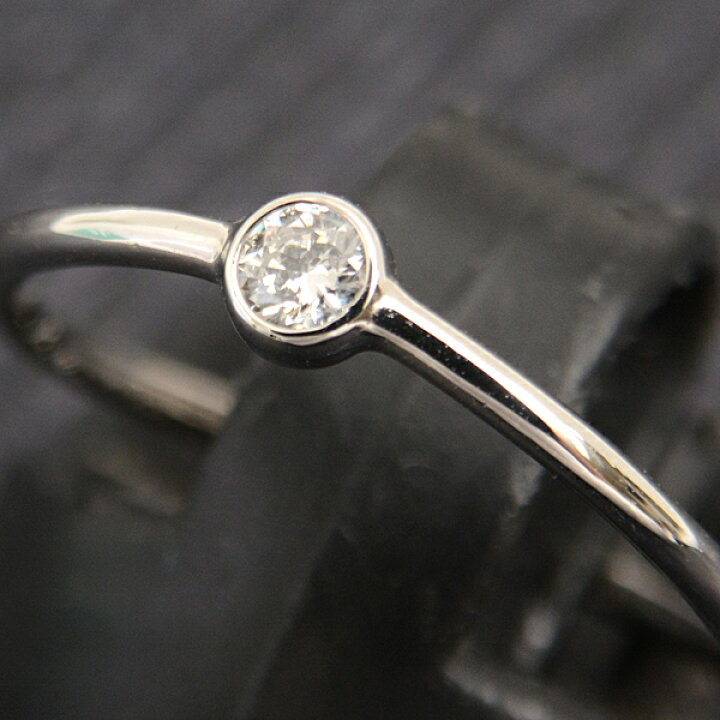 楽天市場】ティファニー 指輪 レディース ウェーブシングル ロウ 1P  