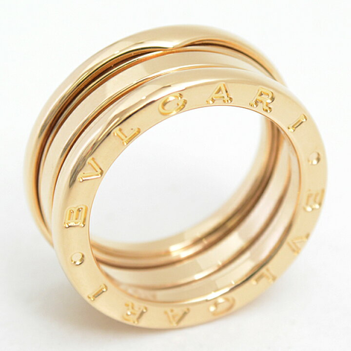 ブルガリ B-zero.1 3バンド リング 指輪 12.5号 18金 K18イエロー  