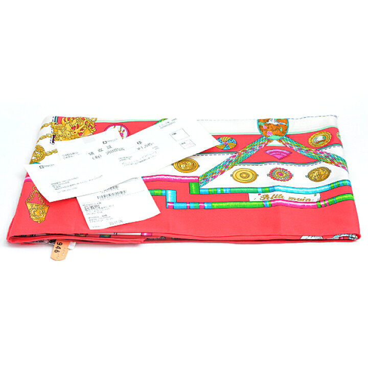 楽天市場】エルメス スカーフ レディース カレ90 大判 Petite main  