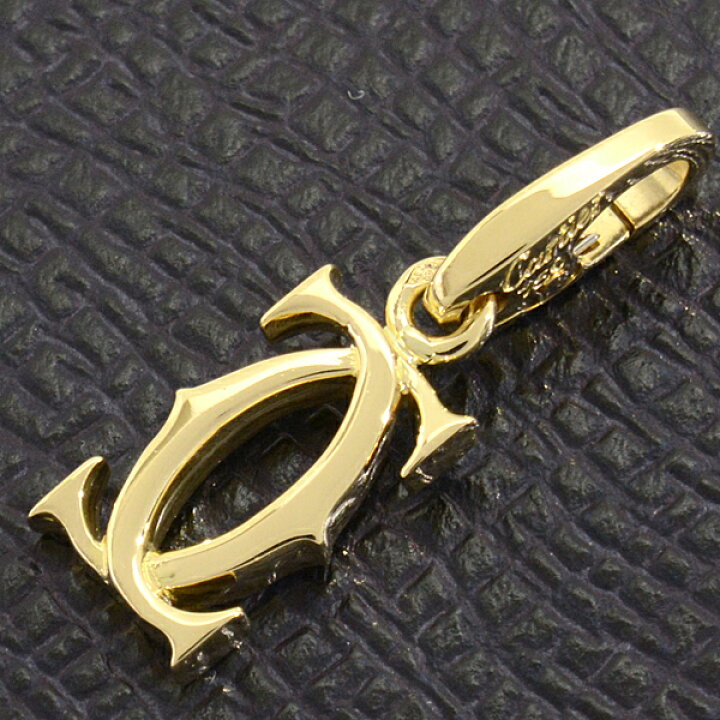 ⚪︎Cartier カルティエ 2C チャーム ペンダント YG750 1.5g 