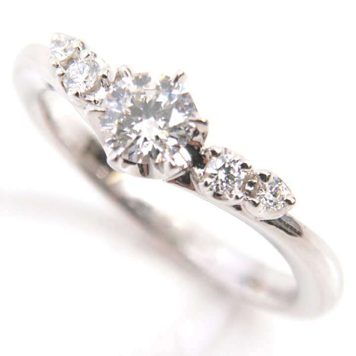 楽天市場】アイプリモ 指輪 レディース 5Pダイヤモンド エンゲージ  