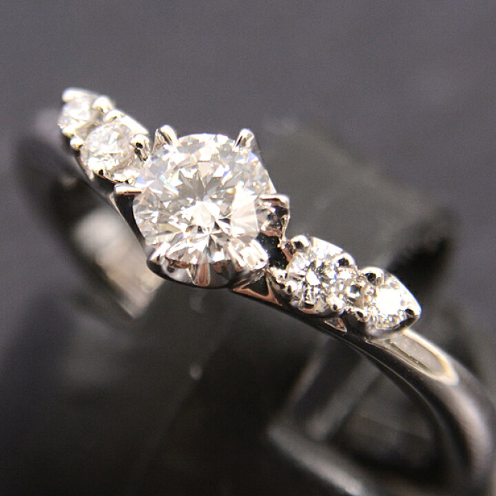 楽天市場】アイプリモ 指輪 レディース 5Pダイヤモンド エンゲージ  