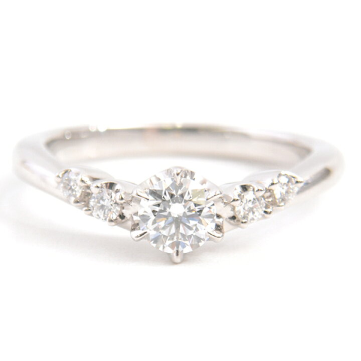 楽天市場】アイプリモ 指輪 レディース 5Pダイヤモンド エンゲージ  