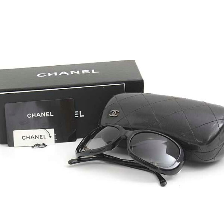 楽天市場】シャネル サングラス レディース リボンモチーフ ブラック  