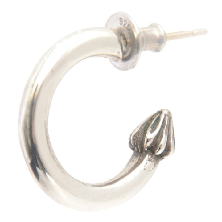 クロムハーツ CHROME HEARTS プレーンフープピアスインボイス付き  