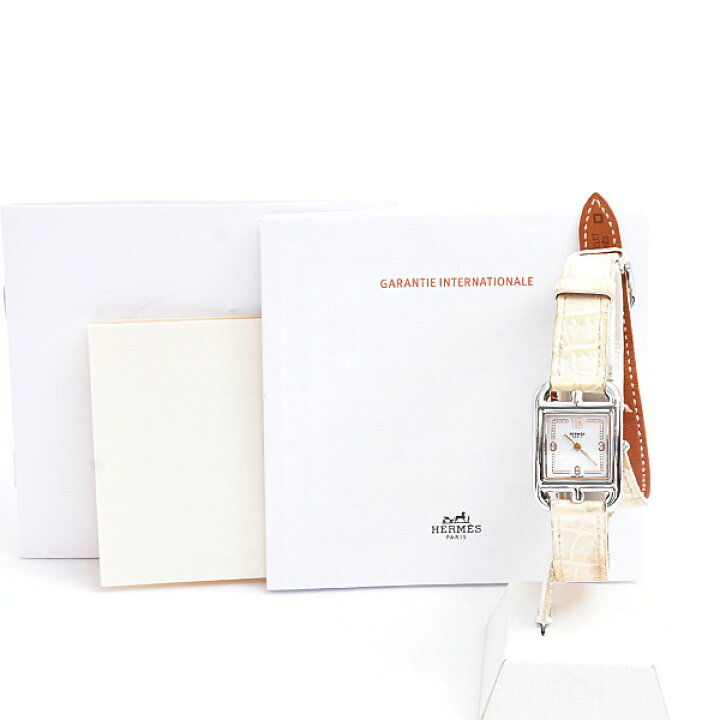 楽天市場】エルメス 腕時計 レディース ケープコッド ドゥブルトゥール  