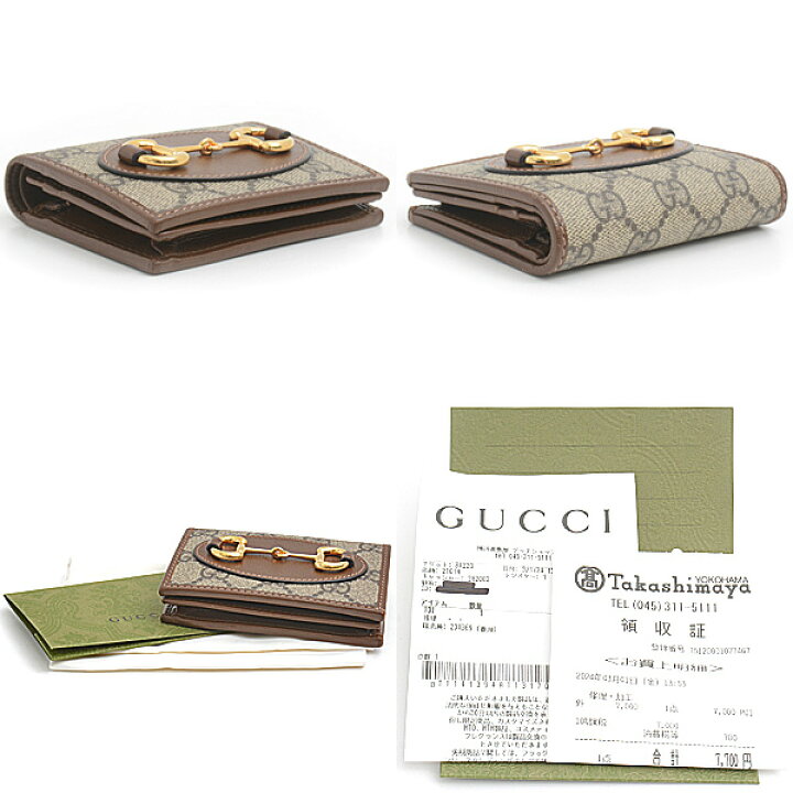 楽天市場】グッチ 財布 レディース ホースビット 1955 カードケース  