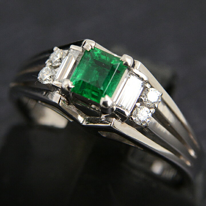 楽天市場】ミキモト 指輪 レディース エメラルド×ダイヤ リング 7.5号  