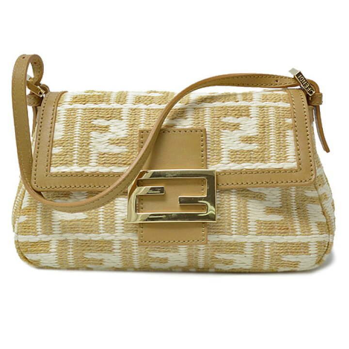 楽天市場】フェンディ バッグ レディース ラフィア ズッカ ミニマンマ  