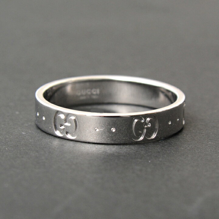 楽天市場】グッチ 指輪 レディース アイコンリング 17号 実寸日本  