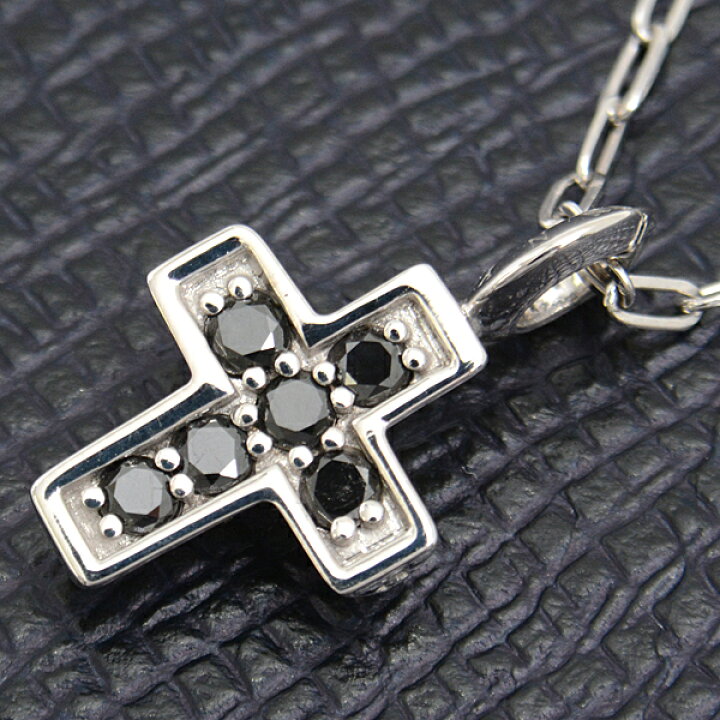 楽天市場】アイファニー ネックレス ユニセックス チビクロス ブラック  