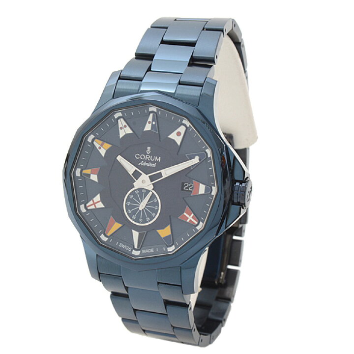 楽天市場】コルム 時計 メンズ アドミラル レジェンド ブルー文字盤  