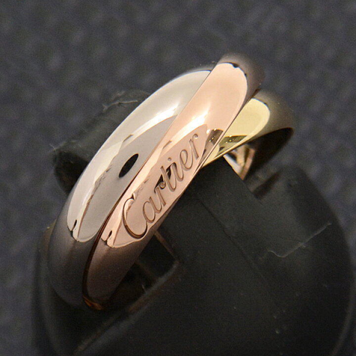 楽天市場】カルティエ 指輪 レディース トリニティ リング 46号 実寸 