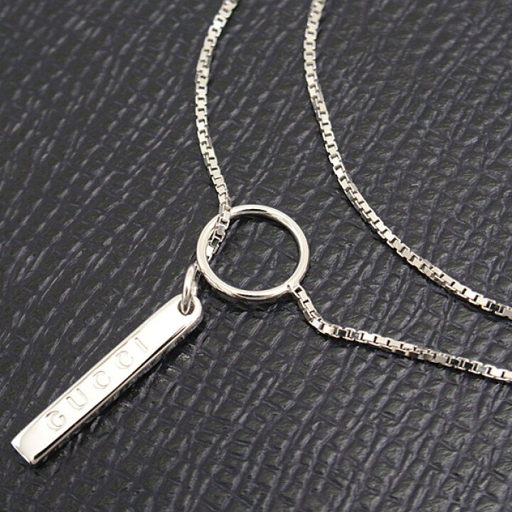 楽天市場】グッチ ネックレス ユニセックス ラリアット ネックレス  