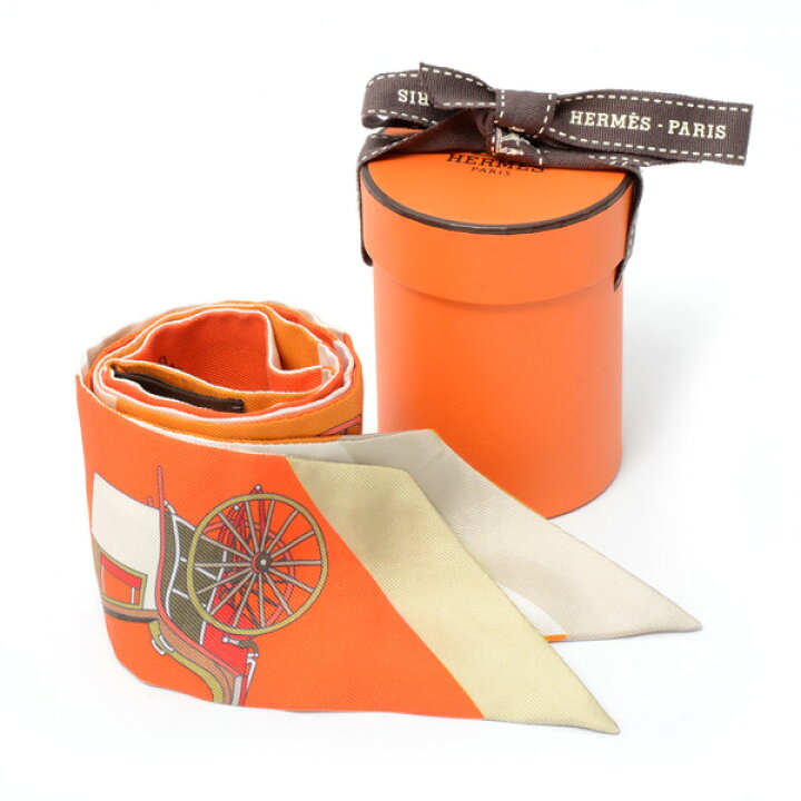 楽天市場】エルメス スカーフ レディース ツイリー 精巧な馬車  