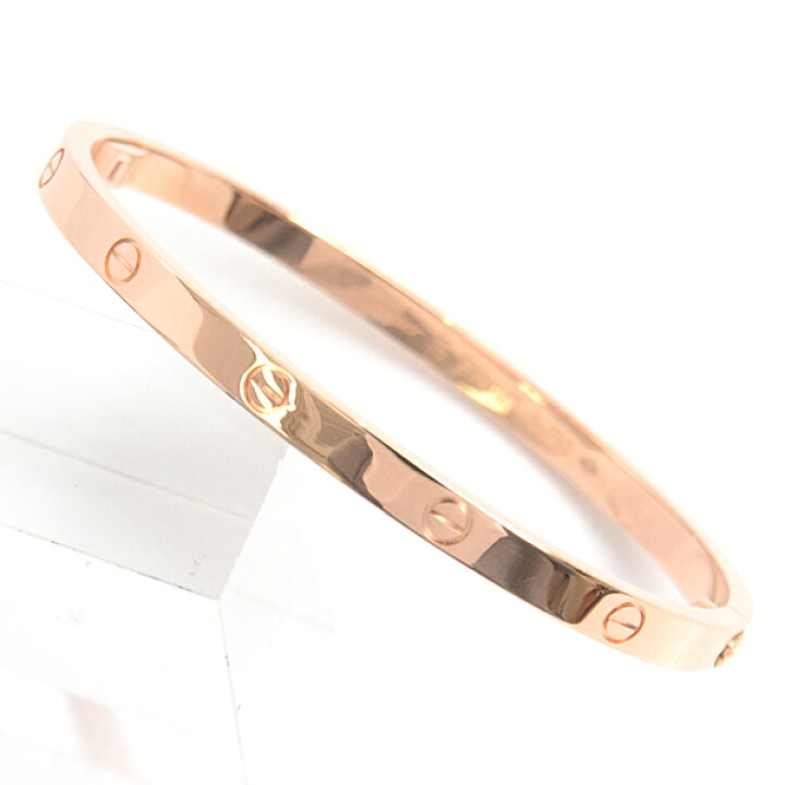 楽天市場】カルティエ ブレスレット レディース ラブブレス SM 15  