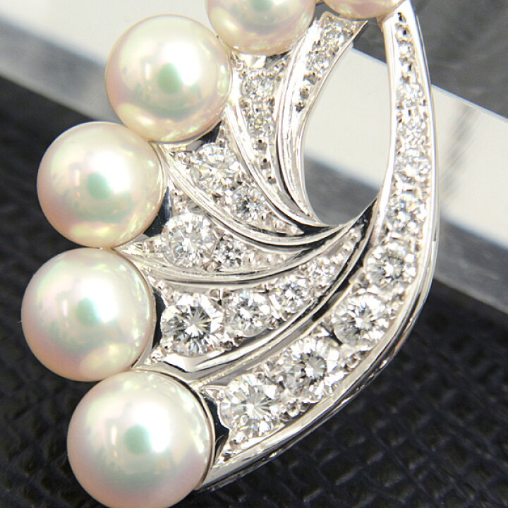MIKIMOTO ミキモト K18 パール フェザーデザイン（楽天市場】ミキモト  