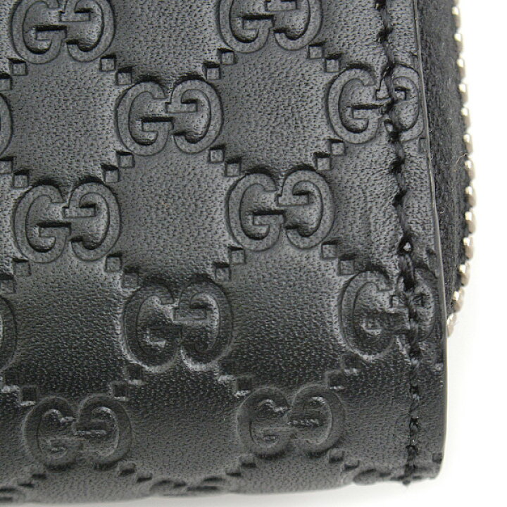 楽天市場】グッチ 財布 メンズ マイクログッチシマ ラウンドファスナー  