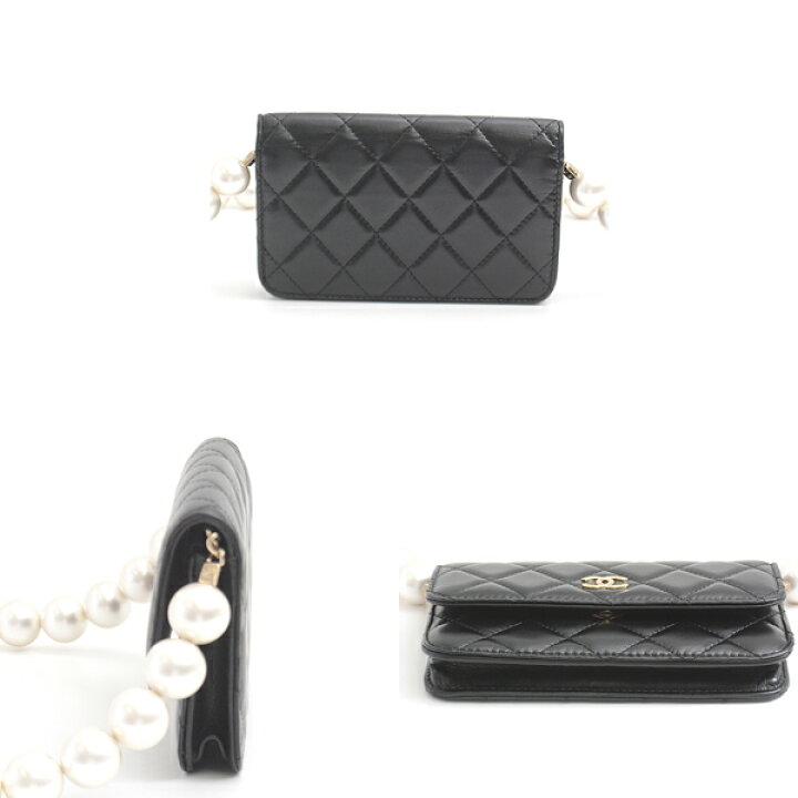 楽天市場】シャネル バッグ レディース マトラッセ パールショルダー  