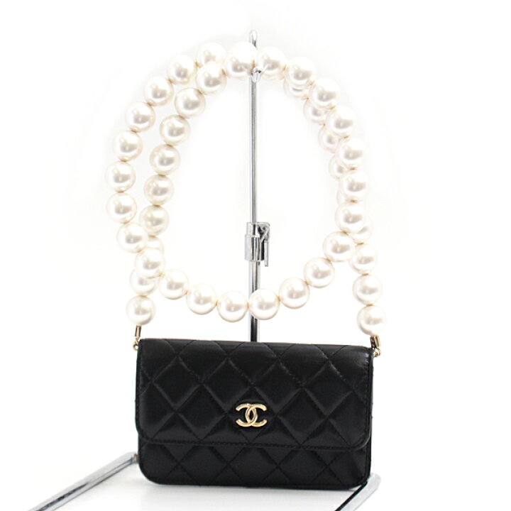 楽天市場】シャネル バッグ レディース マトラッセ パールショルダー  