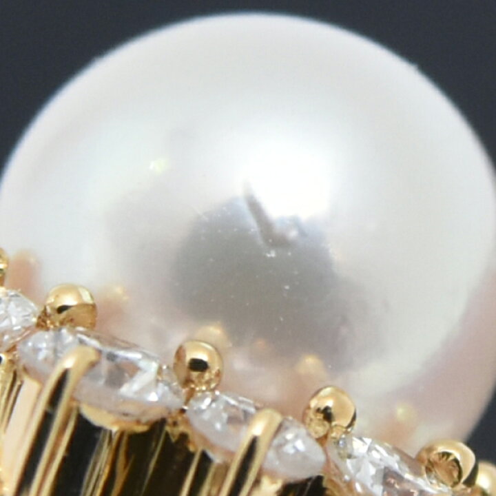 楽天市場】ニナリッチ 指輪 レディース パール×ダイヤ リング 11号 6.3 