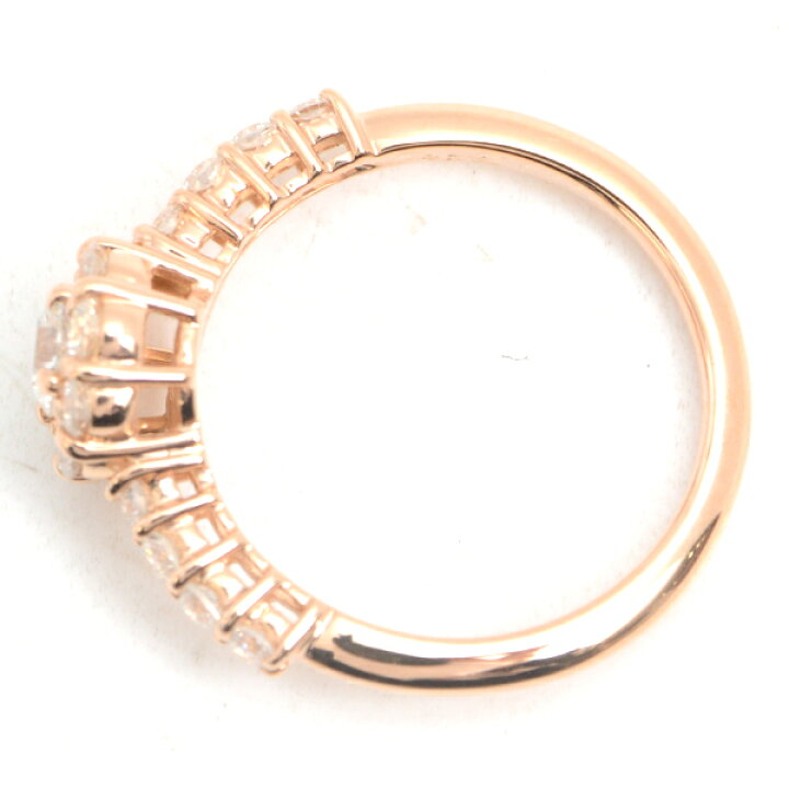 楽天市場】ポンテヴェキオ 指輪 レディース フラワー ダイヤ リング 8  