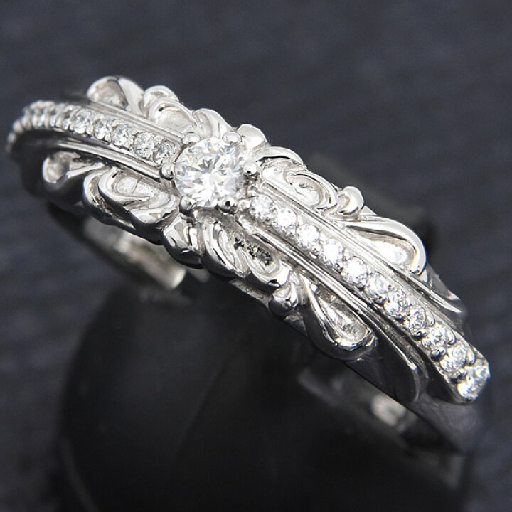 楽天市場】ゆきざき 指輪 メンズ レガリア ダイヤモンド リング D0 