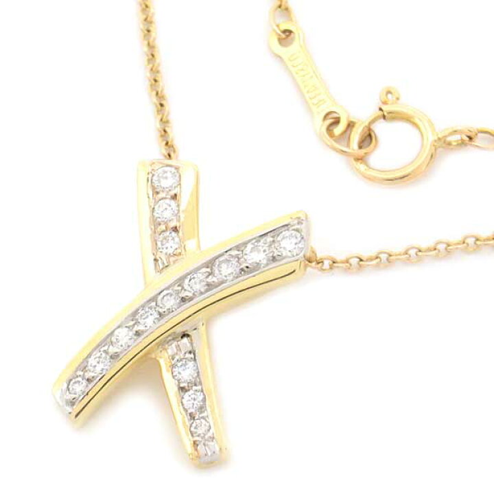 楽天市場】ティファニー ネックレス レディース キス ダイヤモンド  