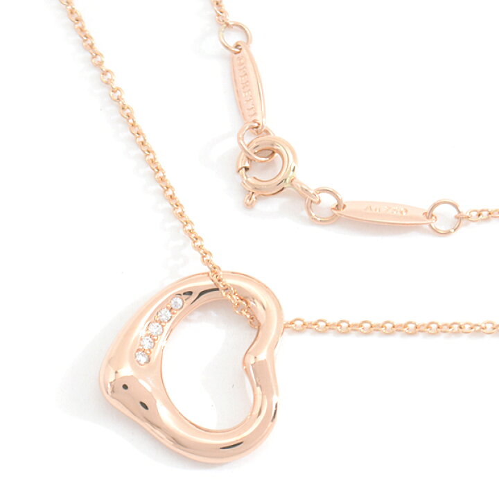 楽天市場】ティファニー ネックレス レディース オープンハート 5P  