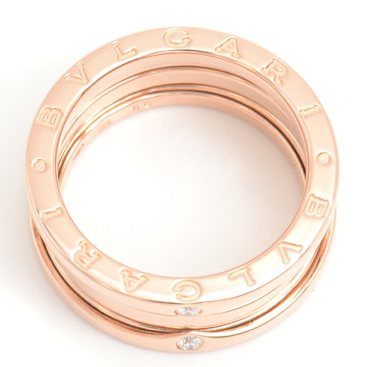 楽天市場】ブルガリ 指輪 メンズ 4Pダイヤ ビーゼロワン リング B  