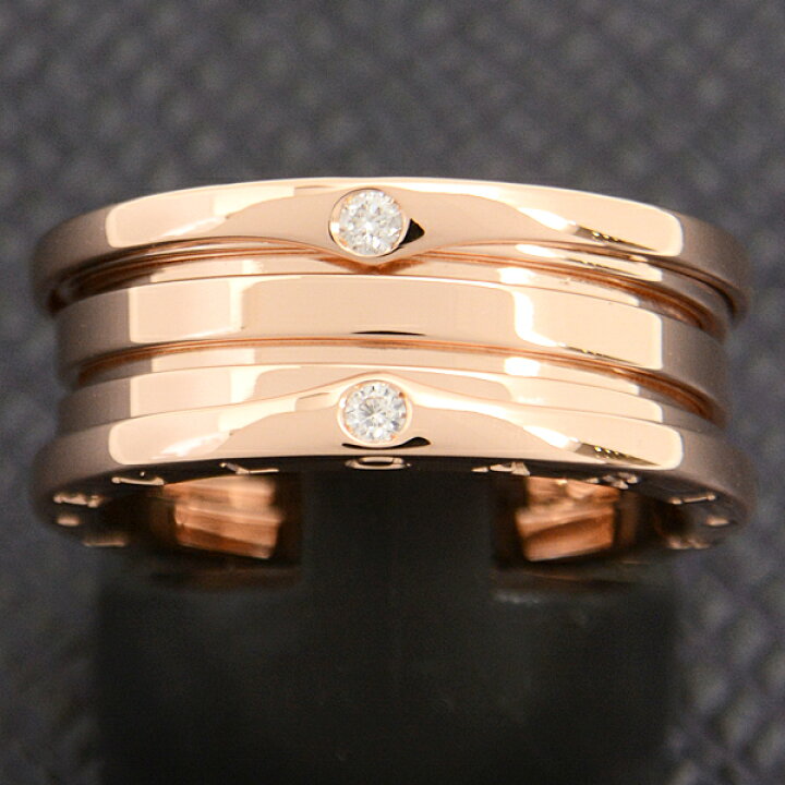 楽天市場】ブルガリ 指輪 メンズ 4Pダイヤ ビーゼロワン リング B  