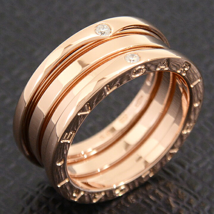 楽天市場】ブルガリ 指輪 メンズ 4Pダイヤ ビーゼロワン リング B  