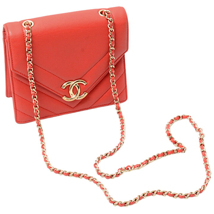 楽天市場】シャネル バッグ レディース シェブロン Vステッチ ココ  