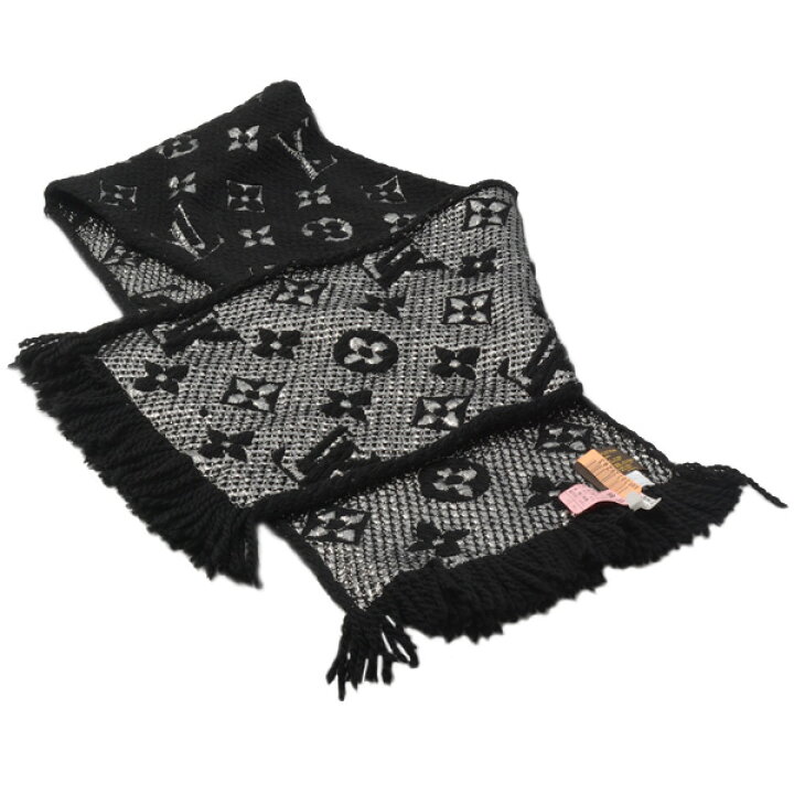 ルイヴィトン LOUISVUITTON M74476 エシャルプ ロゴマニア マフラー  