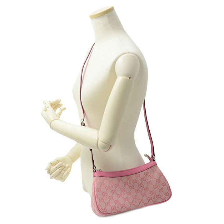 楽天市場】グッチ バッグ レディース GGキャンバス ハーフムーン ミニ  