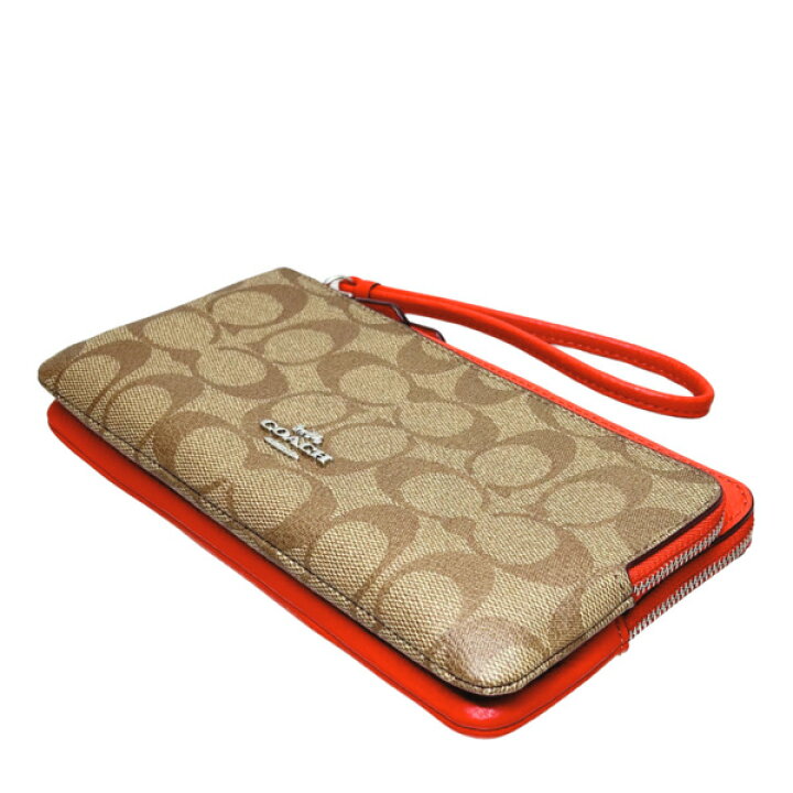 楽天市場】コーチ 財布 レディース COACH シグネチャー ダブル ジップ 