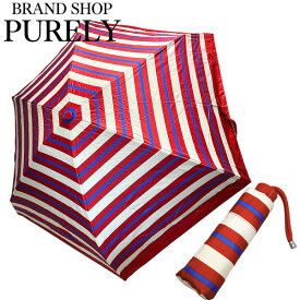 コーチ COACH 傘 折りたたみ傘 小物 UVカット ストライプ プリント ミニ アンブレラ CU248 SVCAH チョークマルチ WWW