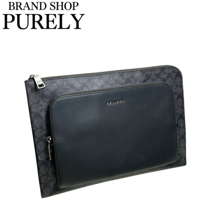 楽天市場】コーチ バッグ メンズ COACH クラッチバッグ ノートPCケース 