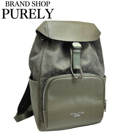 コーチ バッグ メンズ COACH リュック シグネチャー ジャカード レーサー バックパック CW172 SVXAE オリーブドラブ MMM