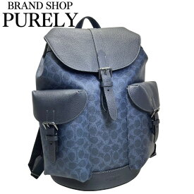 コーチ バッグ メンズ COACH リュックサック シグネチャー ワーナー バックパック CW211 QBN2V デニム×ミッドナイトネイビー MMM