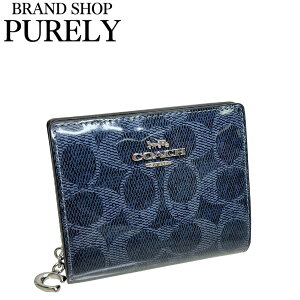 コーチ(COACH) デニム レディース二つ折り財布 | 通販・人気ランキング 
