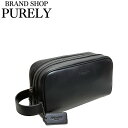 コーチ ポーチ メンズ COACH セカンドバッグ レザー スモール トラベルキット CAT30 QB/BK ブラック コーチ COACH メンズ MMM