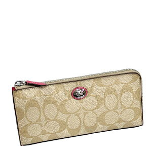 コーチ(COACH) シグネチャー(Signature) スリム レディース長財布 